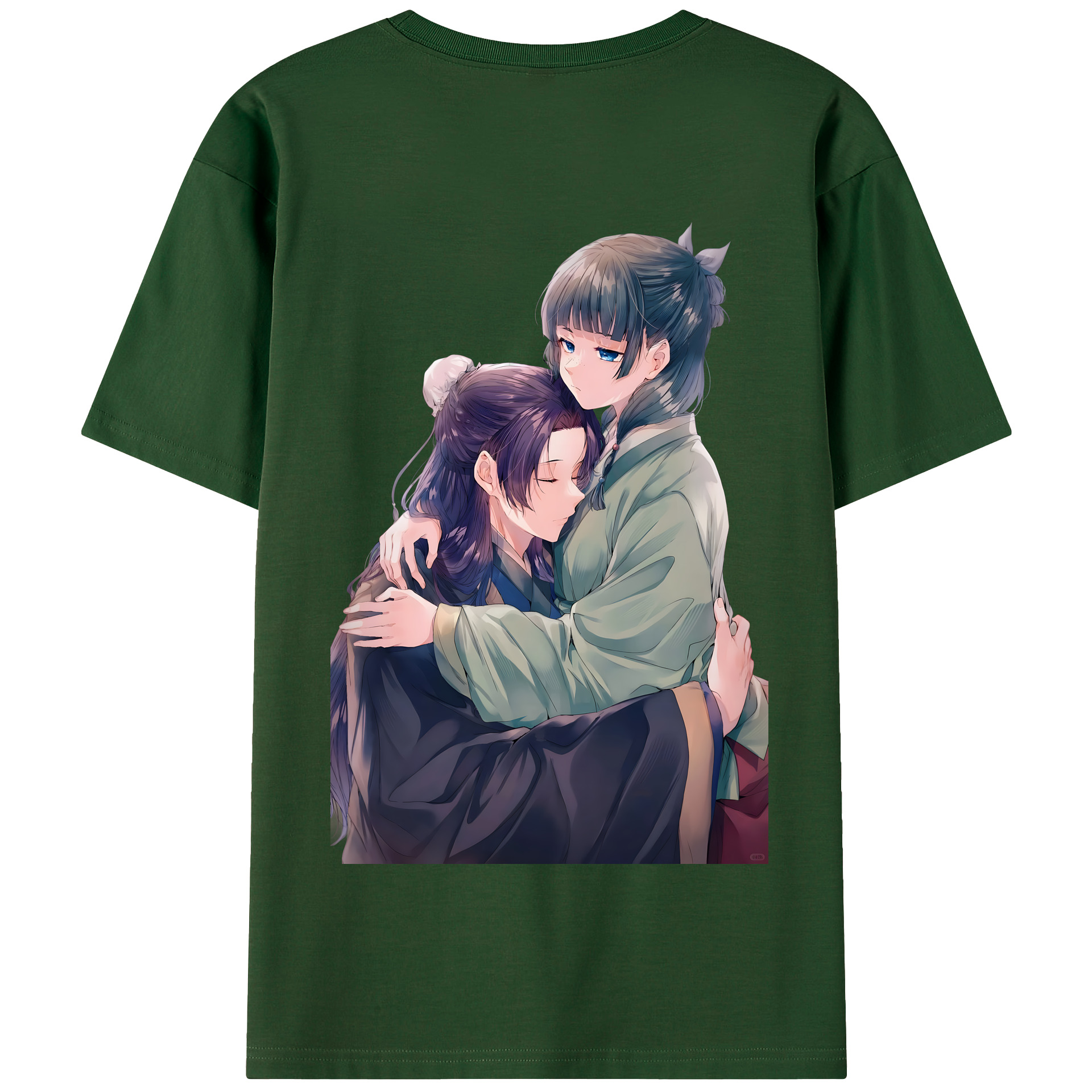 （画像用） 薬屋のひとりごと The Apothecary Diaries 綿100％半袖Tシャツ（背面プリント）